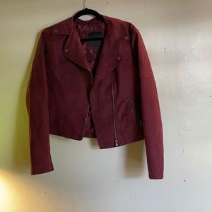 Maurice’s, Maroon, suede jacket
